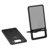 Holder til mobil, aluminium, sort