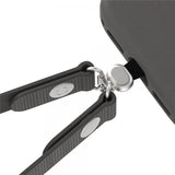 Halsrem til mobil Quick Release Magnetisk Sort