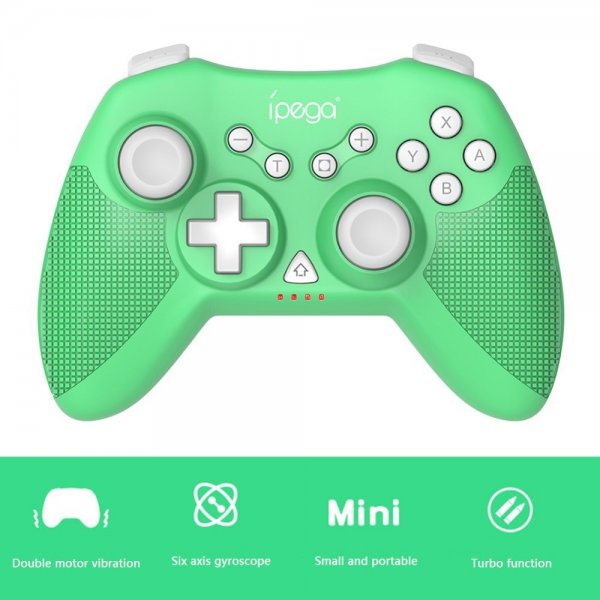 Ipega Håndkontrol Mini Grippevenlig Grøn