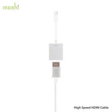 Moshi High Speed HDMI-kabel 2m Hvid