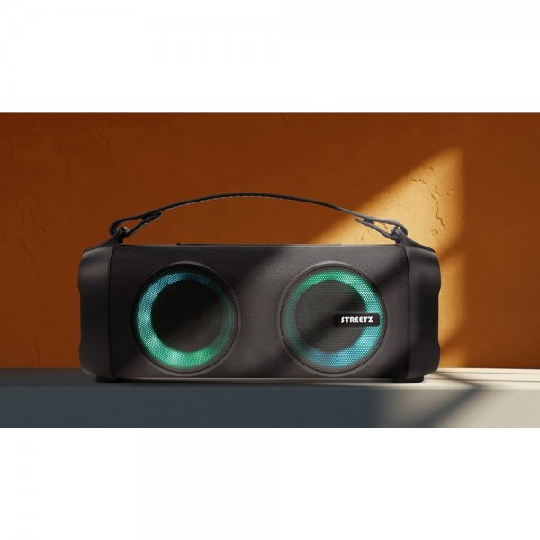 Streetz Højttaler B100 Bluetooth Boombox Højttaler Sort