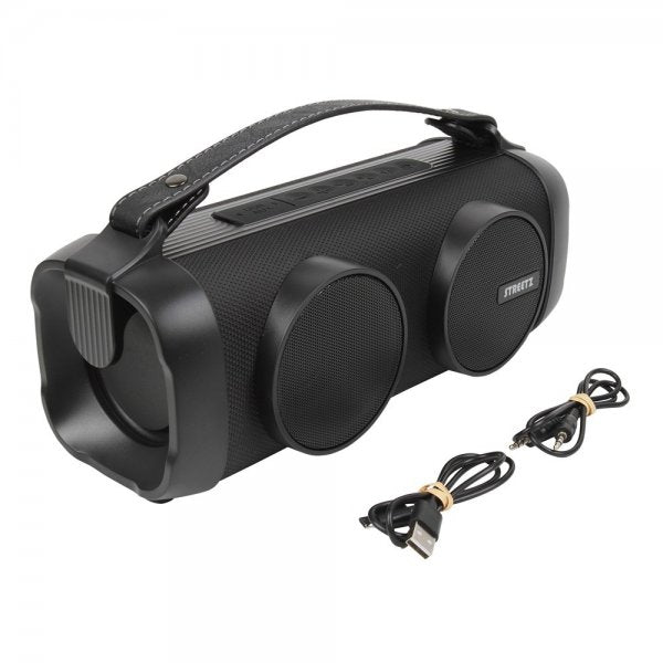 Streetz Højttaler B100 Bluetooth Boombox Højttaler Sort