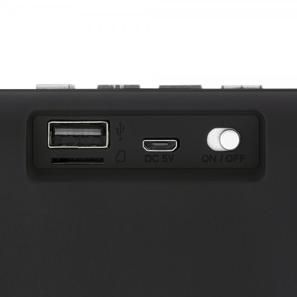Streetz Højttaler S100 Portable Compact Bluetooth-højttaler Sort