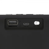 Streetz Højttaler S100 Portable Compact Bluetooth-højttaler Sort