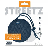 Streetz Højttaler S200 Vandtæt Bluetooth-højttaler Blå