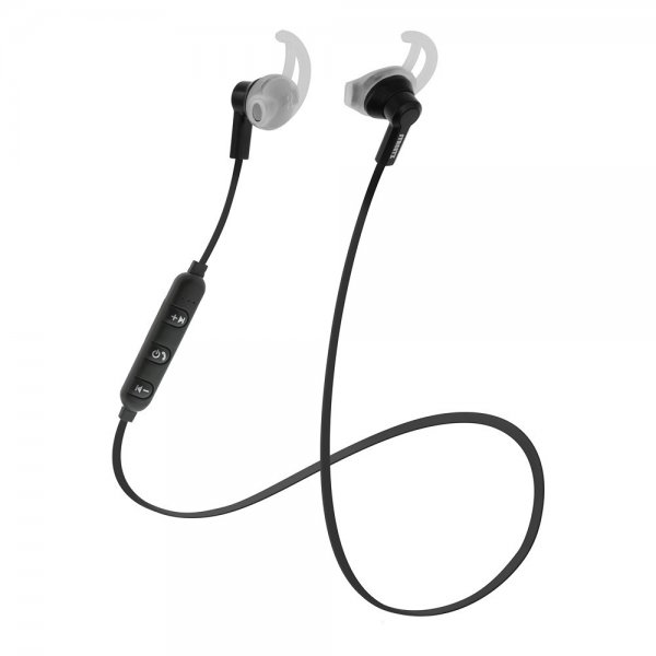 Streetz Høretelefoner BT120 Wireless Sport Earbuds Sort