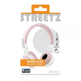 Streetz Høretelefoner BT200 Wireless Headphones Rosa