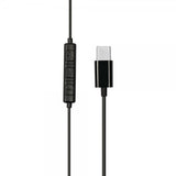 Streetz Høretelefoner C200 Semi-In-Ear Headset USB-C Sort