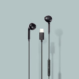 Streetz Høretelefoner C200 Semi-In-Ear Headset USB-C Sort