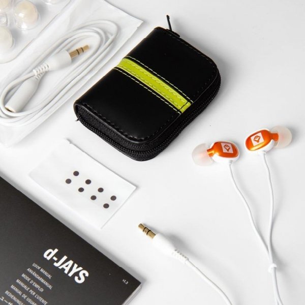 Jays kablede hovedtelefoner d-JAYS Sound Isolating Earphones 3.5mm Orange
