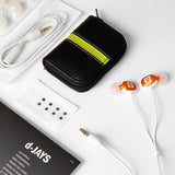 Jays kablede hovedtelefoner d-JAYS Sound Isolating Earphones 3.5mm Orange