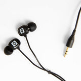 Jays Kablede Høretelefoner d-JAYS Sound Isolating Earphones 3.5mm Sort