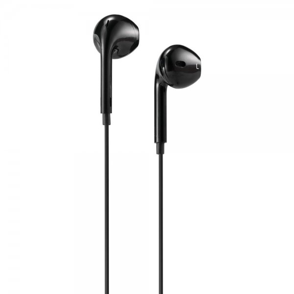 Streetz Hovedtelefoner E100 Semi-In-Ear Høretelefoner 3.5mm Sort