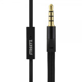 Streetz Høretelefoner E110 Earbuds 3.5mm Sort