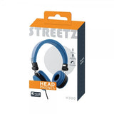 Streetz Hovedtelefoner H300 Hovedtelefoner 3.5mm Blå