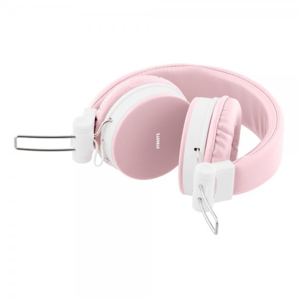 Streetz Høretelefoner H300 Hovedtelefoner 3.5mm Lyserød