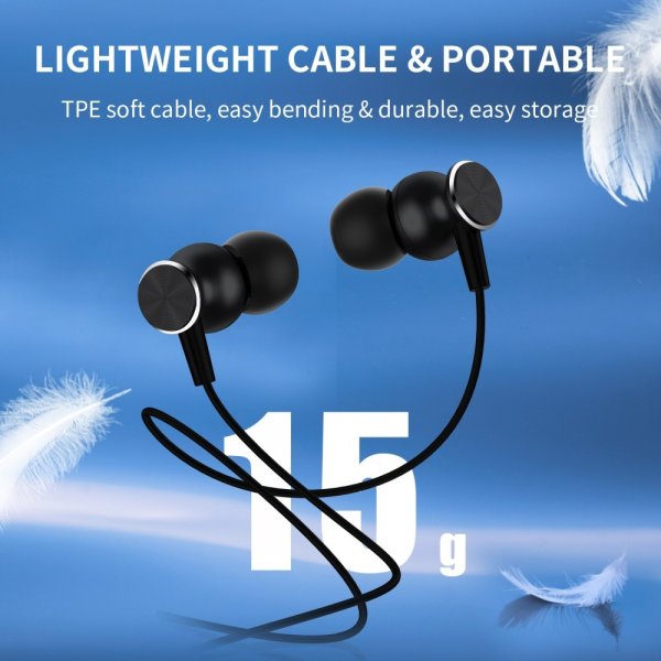 Joyroom Hovedtelefoner JR-EC04 USB-C Sølv