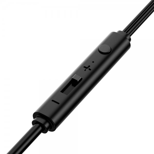 Joyroom Hovedtelefoner JR-EW04 Wired Earphones 3.5mm Sort