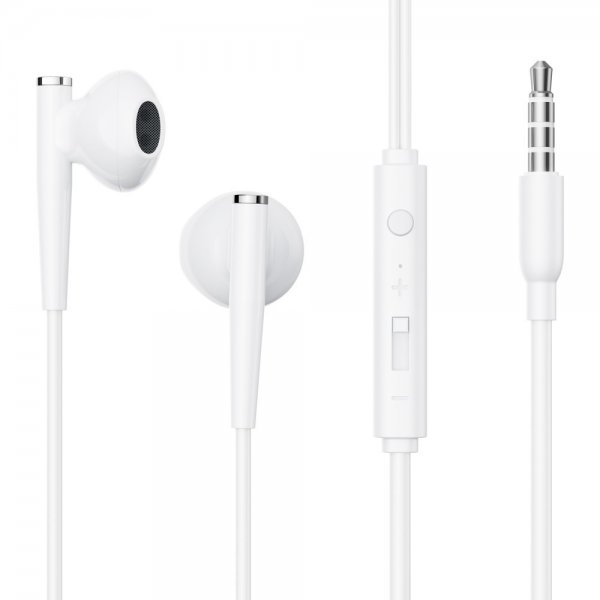 Joyroom Høretelefoner JR-EW04 Wired Earphones 3.5mm Hvid