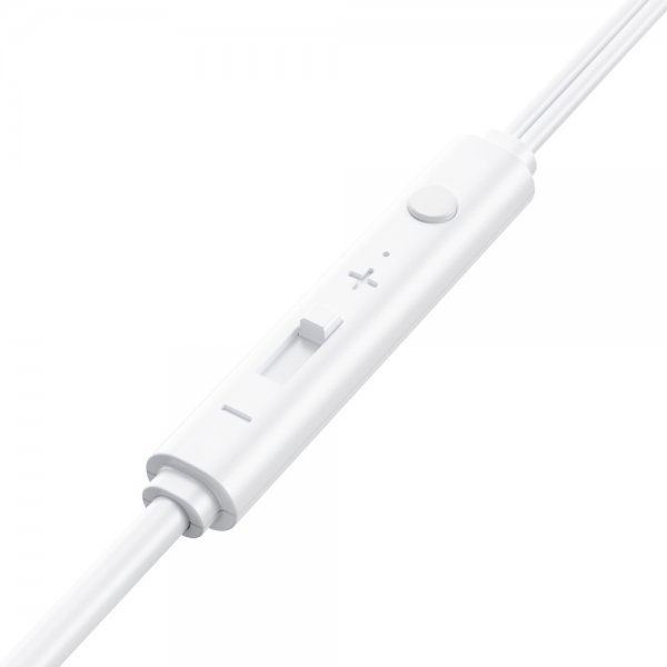 Joyroom Høretelefoner JR-EW04 Wired Earphones 3.5mm Hvid
