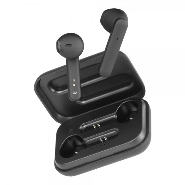 Streetz Høretelefoner T110 Trådløse Semi-In-Ear Mat Sorte