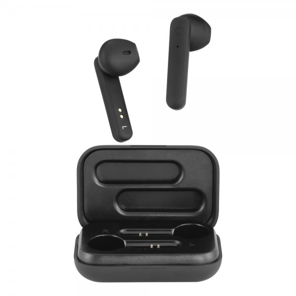 Streetz Høretelefoner T110 Trådløse Semi-In-Ear Mat Sorte