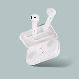 Streetz Høretelefoner T110 Wireless Earbuds Semi-In-Ear Hvid