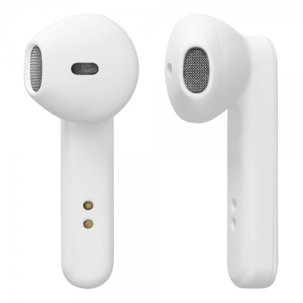 Streetz Høretelefoner T110 Wireless Earbuds Semi-In-Ear Hvid