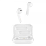 Streetz Høretelefoner T110 Wireless Earbuds Semi-In-Ear Hvid