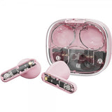 Streetz Hovedtelefoner T150 Transparent True Wireless Earbuds Rosa