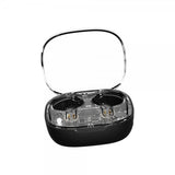 Streetz Hovedtelefoner T150 Transparent True Wireless Earbuds Sort