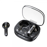 Streetz Hovedtelefoner T150 Transparent True Wireless Earbuds Sort