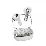 Streetz Høretelefoner T150 Transparent True Wireless Earbuds Hvid