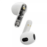 Streetz Høretelefoner T150 Transparent True Wireless Earbuds Hvid