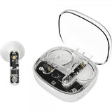 Streetz Høretelefoner T150 Transparent True Wireless Earbuds Hvid