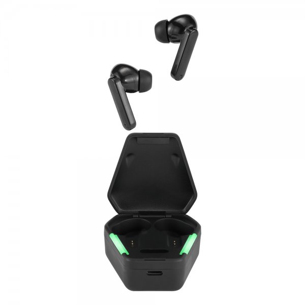 Streetz Høretelefoner T300 Trådløse Gaming Earbuds Sort