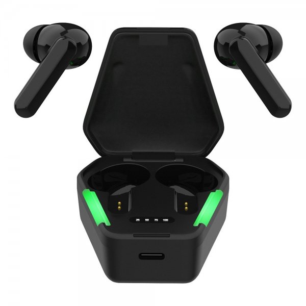 Streetz Høretelefoner T300 Trådløse Gaming Earbuds Sort