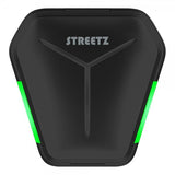 Streetz Høretelefoner T300 Trådløse Gaming Earbuds Sort