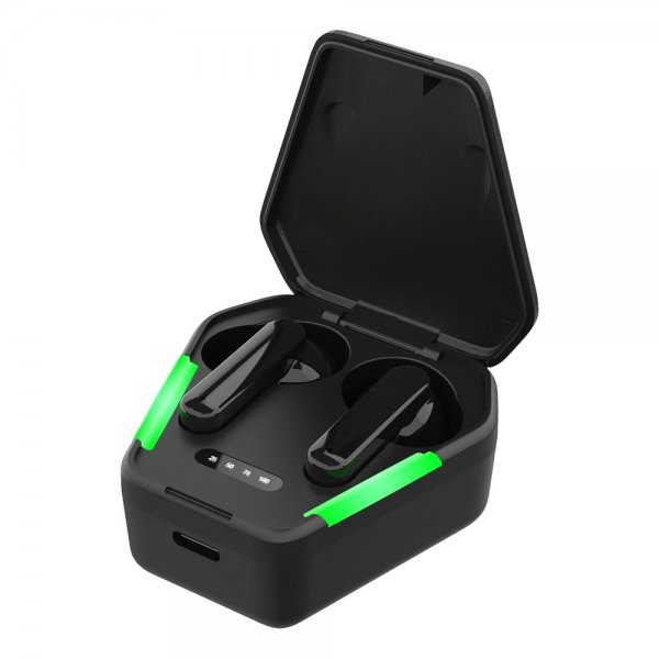 Streetz Høretelefoner T300 Trådløse Gaming Earbuds Sort