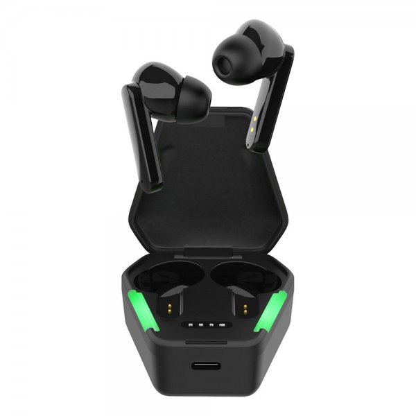 Streetz Høretelefoner T300 Trådløse Gaming Earbuds Sort