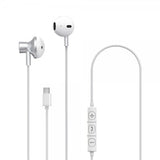Xqisit Høretelefoner USB-C Earphones Hvid