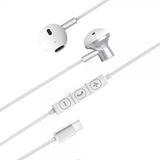 Xqisit Høretelefoner USB-C Earphones Hvid
