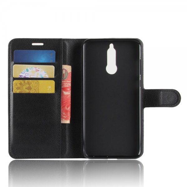 Huawei Mate 10 Lite Etui Litchi Sort
