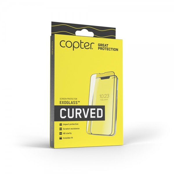 Copter Huawei Nova 5T Skærmbeskyttelse Exoglass Curved