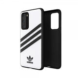 Adidas Huawei P40 Cover ELLER 3-Stripes Snap Case Hvid Sort