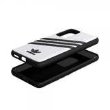 Adidas Huawei P40 Cover ELLER 3-Stripes Snap Case Hvid Sort