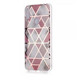 Huawei Y6 2019 Cover Marmor Hvid Rosa