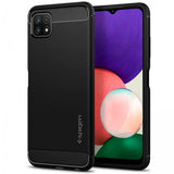 Spigen Samsung Galaxy A22 5G Cover Rugged Armor Mat Sort