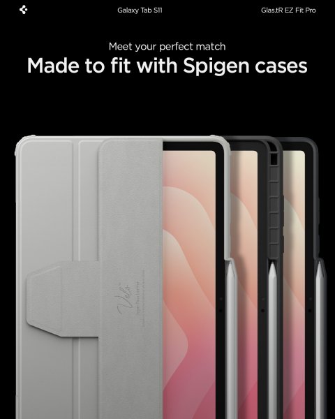 Spigen Samsung Galaxy Tab S11 Skærmbeskytter GLAS.tR EZ Fit Pro