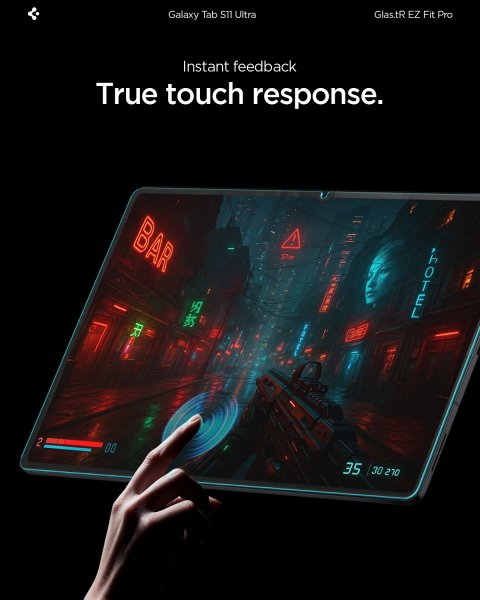 Spigen Samsung Galaxy Tab S11 Ultra Skærmbeskyttelse GLAS.tR EZ Fit Pro